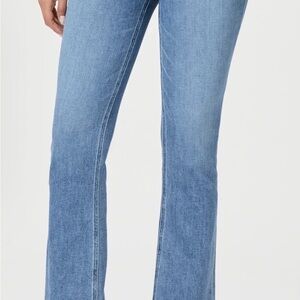 PAIGE Sky Blue Wide Leg Jeans